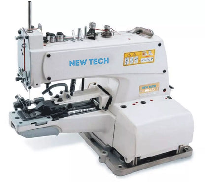 New-Tech MB-373 Industrial Chainstitch Button Attaching Sewing Machine