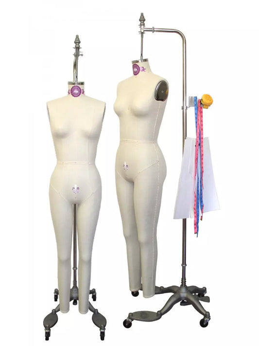 Industry Grade Female Full Body Dress Form with Collapsible Shoulders #PGM-605A