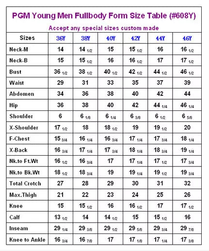 Young Men Full Body Dress Form Industry Pro #PGM- 608Y