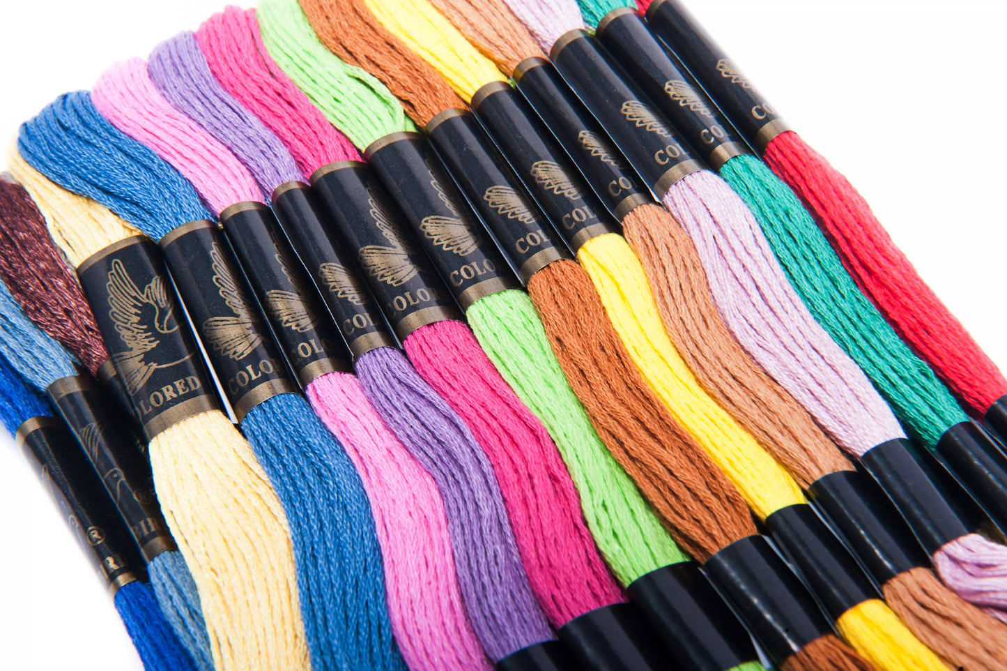 36 Skeins Embroidery Floss 8.75 Yards Each