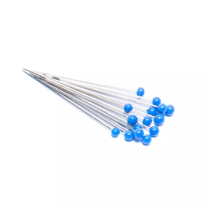 Assorted Color Glass Head Silk Pins