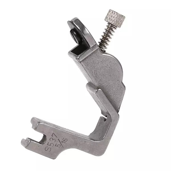 Shirring/Gathering Tape Guide Elastic Adjustable Presser Foot for Industrial Sewing Machines #S537