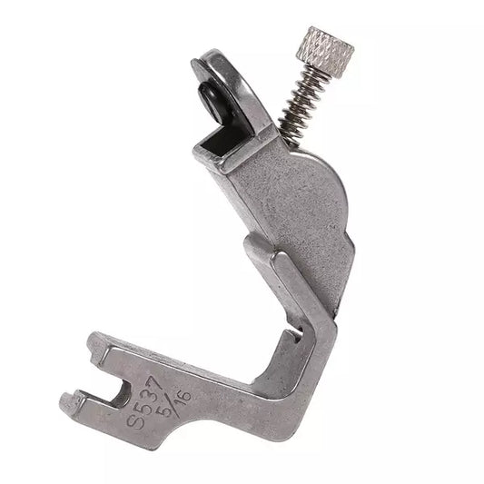 Shirring/Gathering Tape Guide Elastic Adjustable Presser Foot for Industrial Sewing Machines #S537