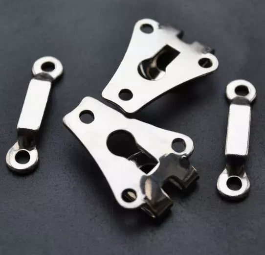 Pants Hook And Bar 24 Set Heavy Duty Nickel