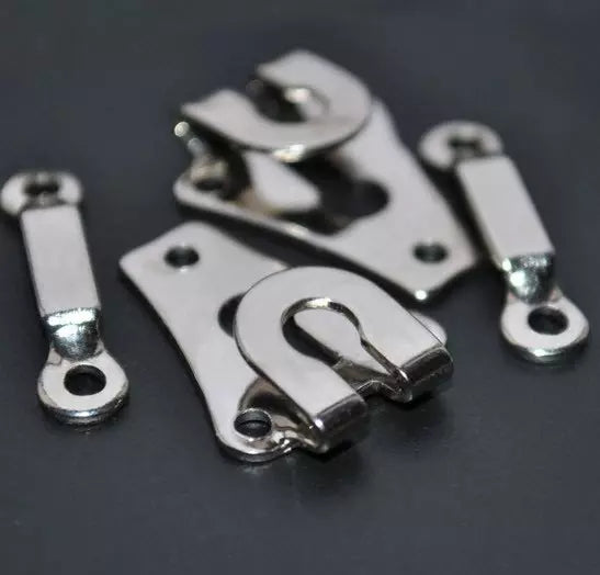 Pants Hook And Bar 24 Set Heavy Duty Nickel