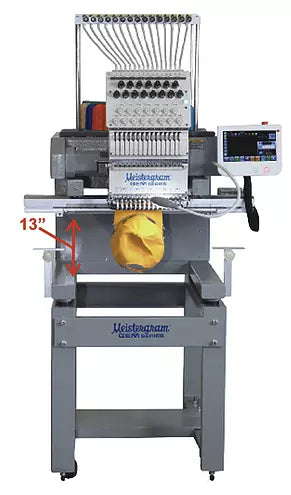 Meistergram GEM 1500TC | 15-Needle Professional Compact Embroidery Machine