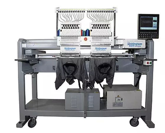 Meistergram GEM 1502 | 2-Head Professional Multi-Head Embroidery Machine