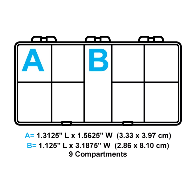9 Compartment Box