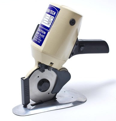 Round Knife Cloth Cutting Machine (RSD-100) by new-tech 4" 110 volt /extra knife