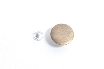 Metal Jeans Buttons, Plain Face, choose color ,17mm (5/8") diameter top,usa sale