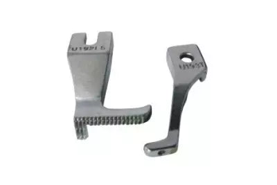 Tiny Toe Zipper / Cording / Welting / Piping Industrial Walking Presser Foot Set #U192LS, U193T