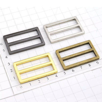 Metal Buckle - Square Double Loop