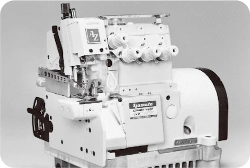 Yamato AZ8400 Class Complete Cylinder Bed Overlock Industrial Machine With Table and Servo Motor