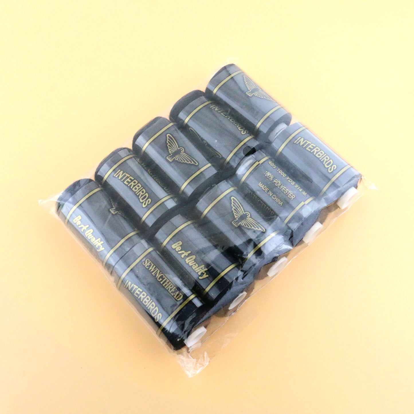 All Purpose Polyester Machine Thread 1,000 Yards (10 Spools)