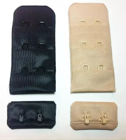Bra Back Closure Hook And Eye 1-3/16" Wide