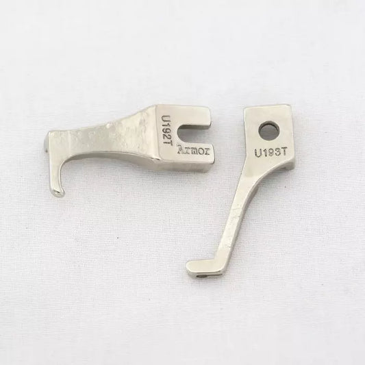 Tiny Toe Zipper / Cording / Welting / Piping Industrial Walking Presser Foot Set #U192T, U193T