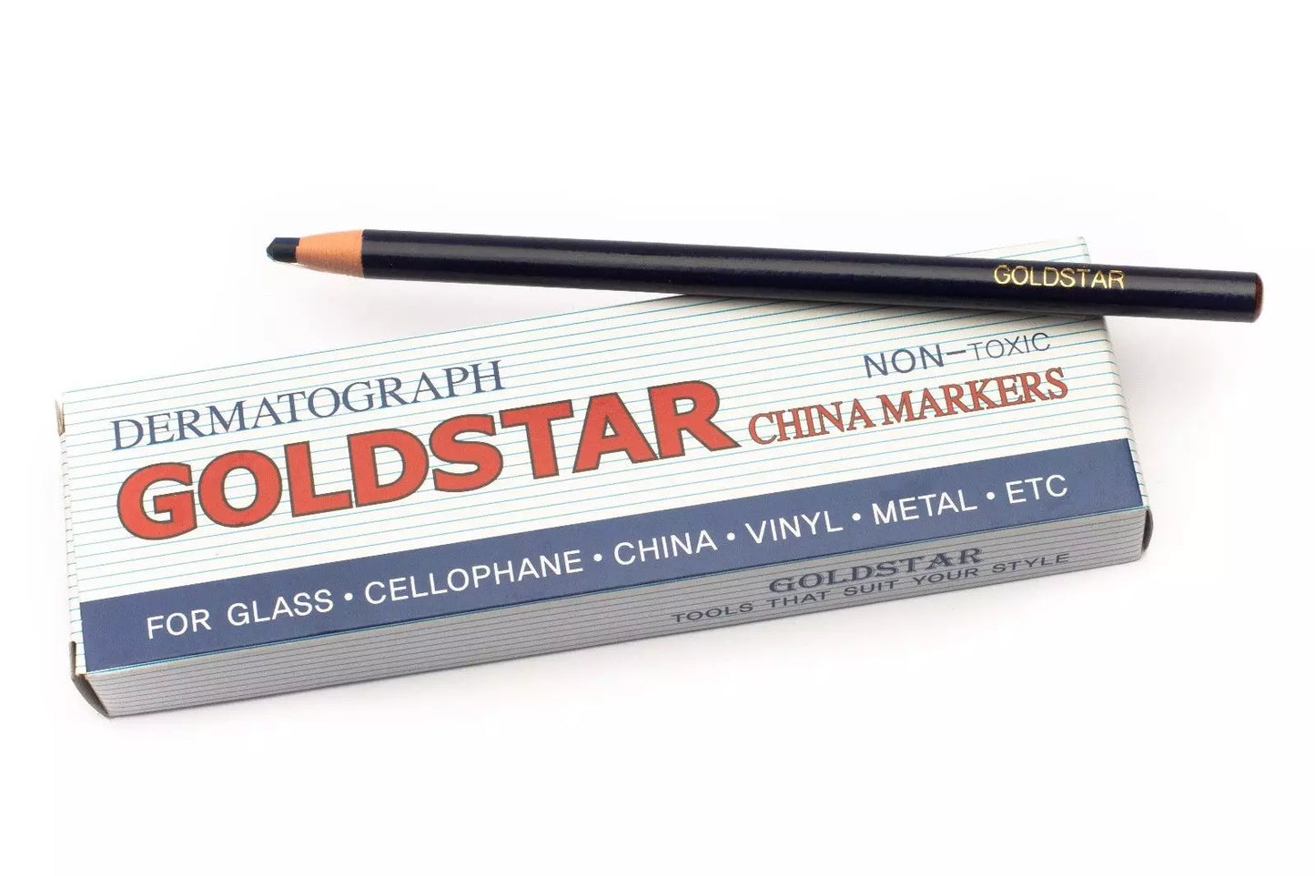 GoldStar China Markers Peel Off Grease Wax Pencil