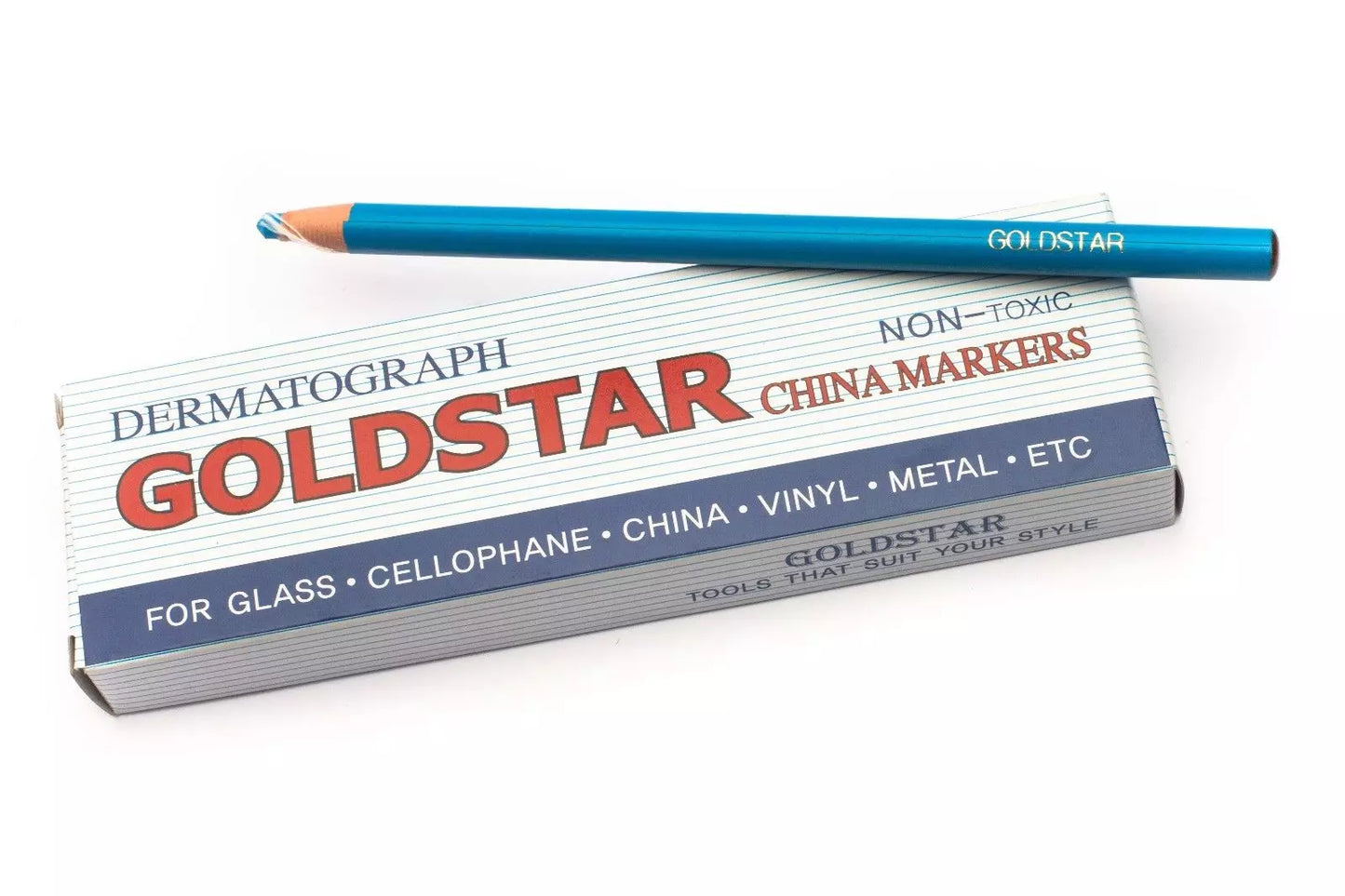 GoldStar China Markers Peel Off Grease Wax Pencil
