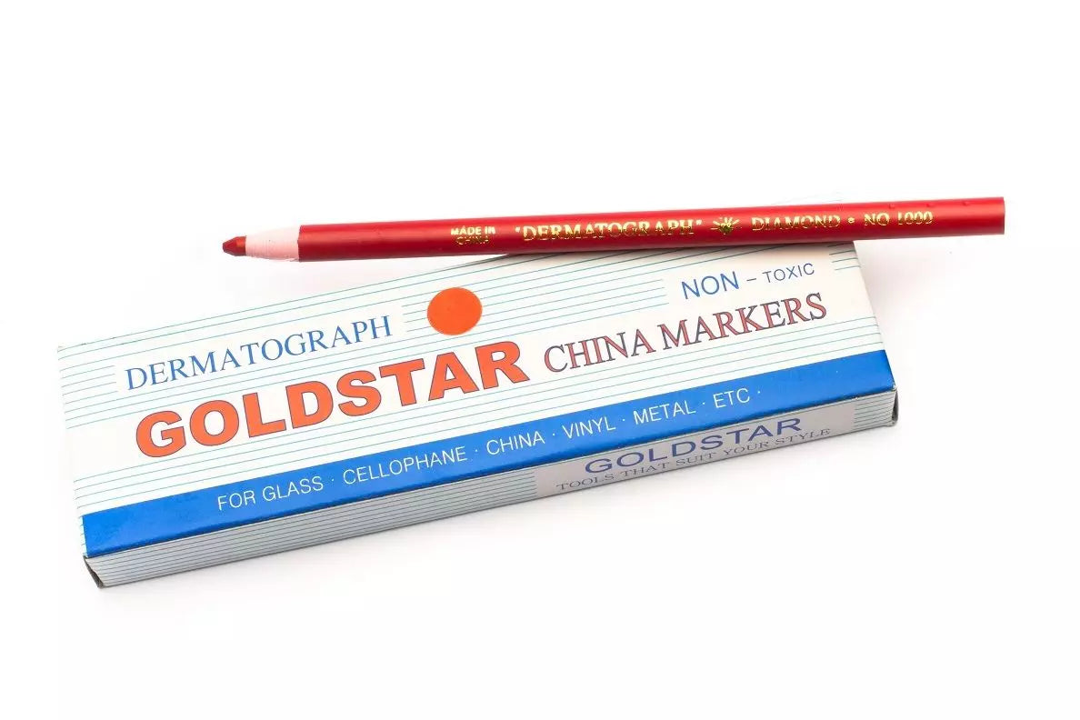 GoldStar China Markers Peel Off Grease Wax Pencil