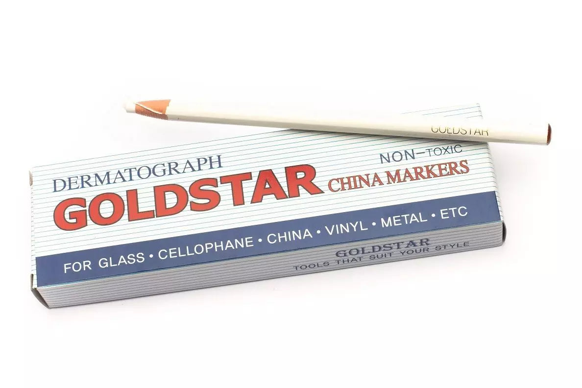 GoldStar China Markers Peel Off Grease Wax Pencil