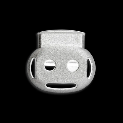 Double Hole Cord Lock - 1/8" - Black