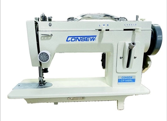 Consew CP146RL Portable Walking Foot Zig-Zag Industrial Sewing Machine