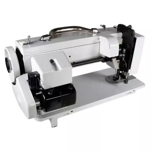 Consew CP206RL | Portable Long-Arm Walking Foot Locksmith Industrial Sewing Machine with Built-in Motor