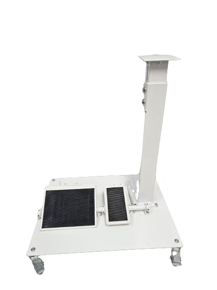 Goldstar Heavy-Duty Mobile Pedestal Stand with Locking Casters – Industrial-Grade Stability & Versatility
