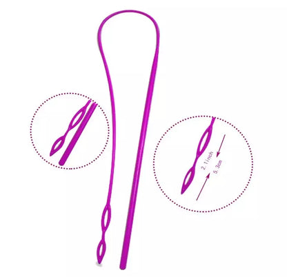 Flexible Plastic Drawstring Threader