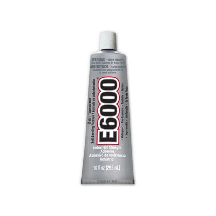 Eclectic Adhesive E6000 2oz Clear Carded