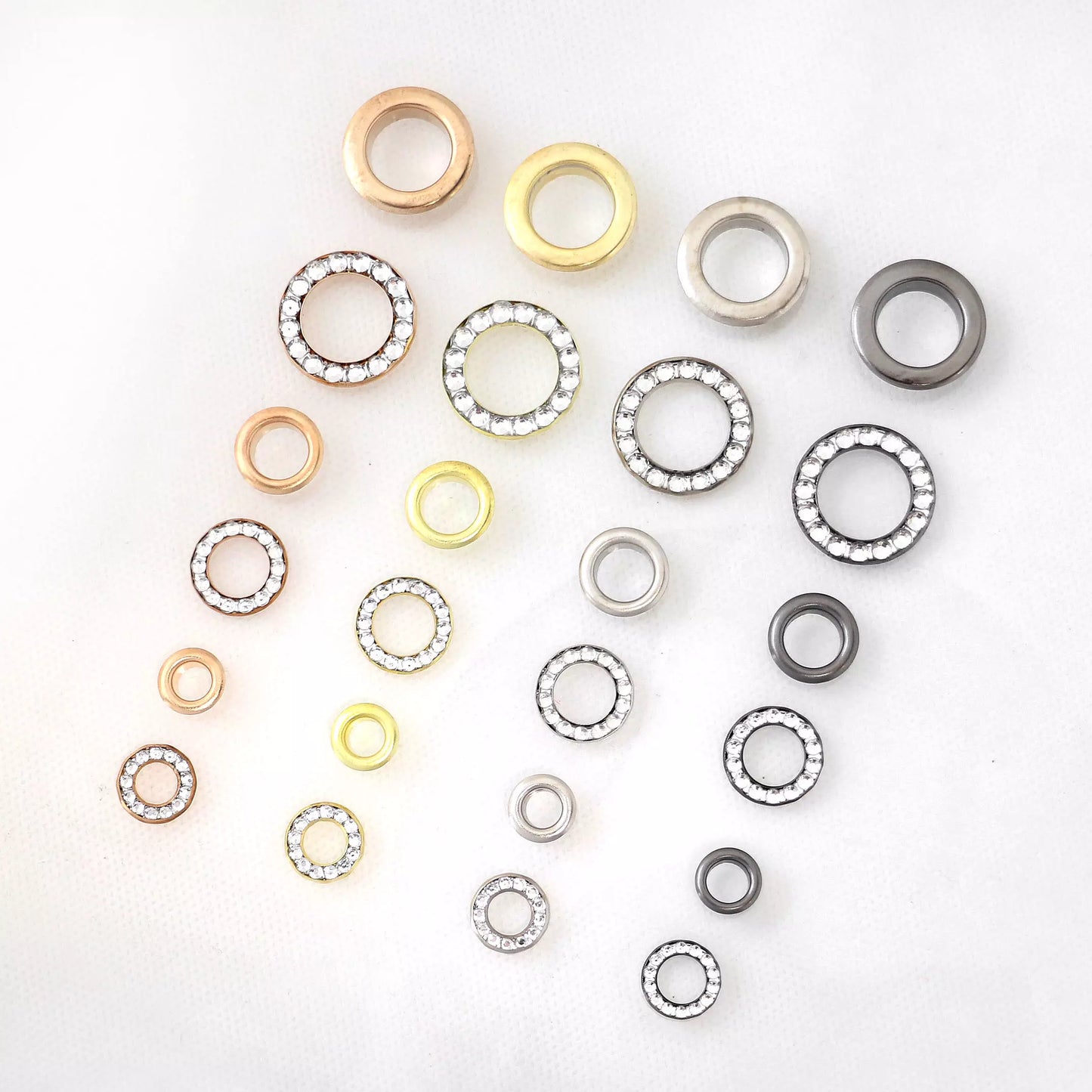 Rhinestone Grommets With Washers (pack of 1000)