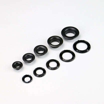 Rolled Rim Grommets with Spur Washers (pack of 1000)