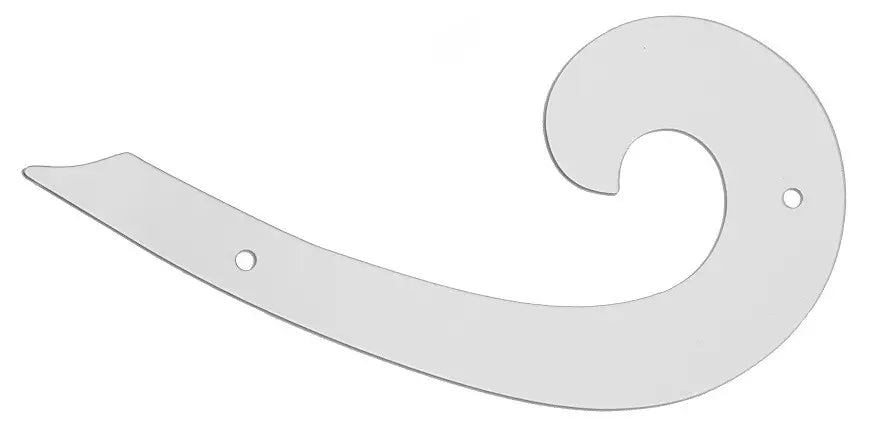 17" Plastic French Curve