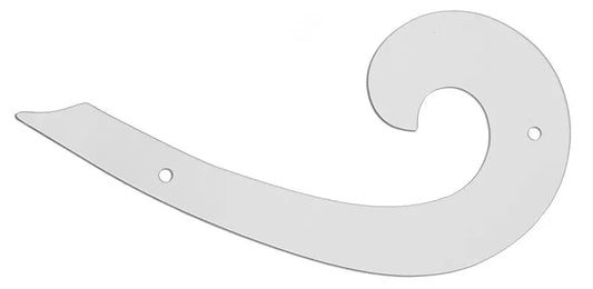 17" Plastic French Curve