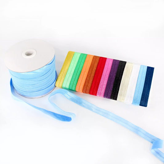 5/8" (16mm) Fold-Over Elastic 50 Yards Roll
