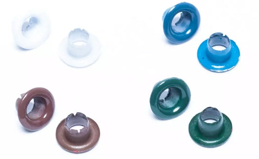 Self Backing Small Colored Eyelets Size #000 5/32"