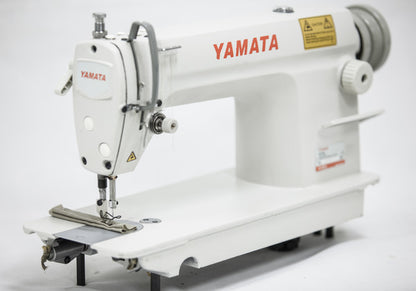 Yamata FY8700 High Speed Straight LockStitch Sewing Machine With Table and Servo Motor