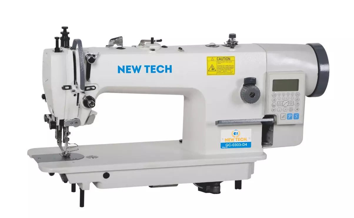 New-Tech GS-0303-D4 Computerized Walking Foot Single Needle Lockstitch Industrial Sewing Machine