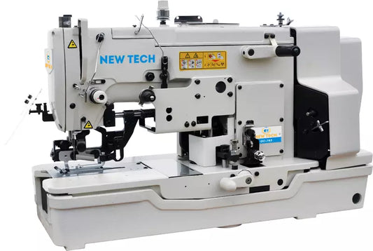 New-Tech GC-783DT Direct Drive Lockstitch Buttonholing Industrial Sewing Machine