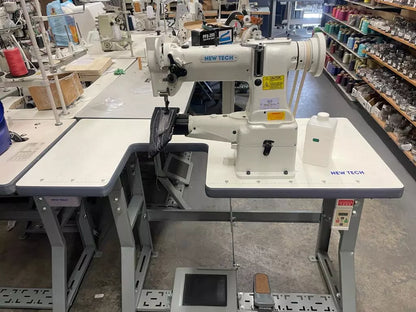 New-Tech GC-8B Cylinder Bed Compound Feed Industrial Sewing Machine