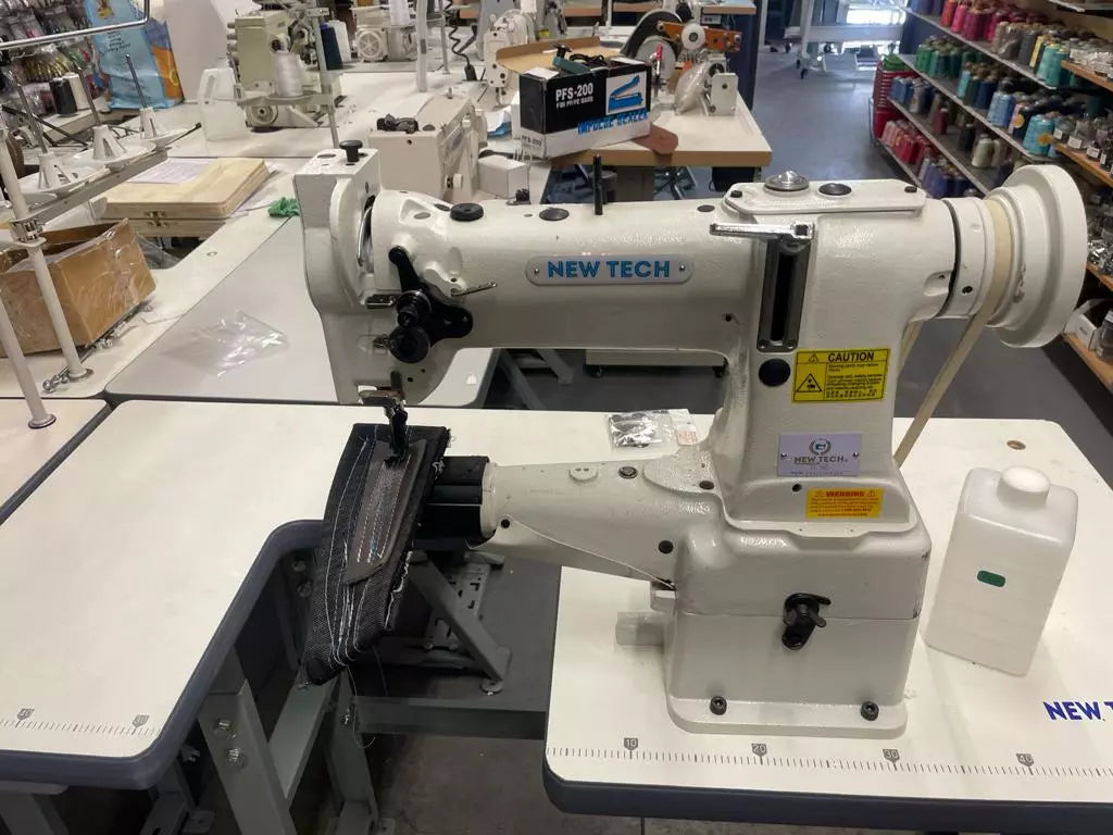 New-Tech GC-8B Cylinder Bed Compound Feed Industrial Sewing Machine