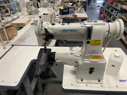 New-Tech GC-8B Cylinder Bed Compound Feed Industrial Sewing Machine
