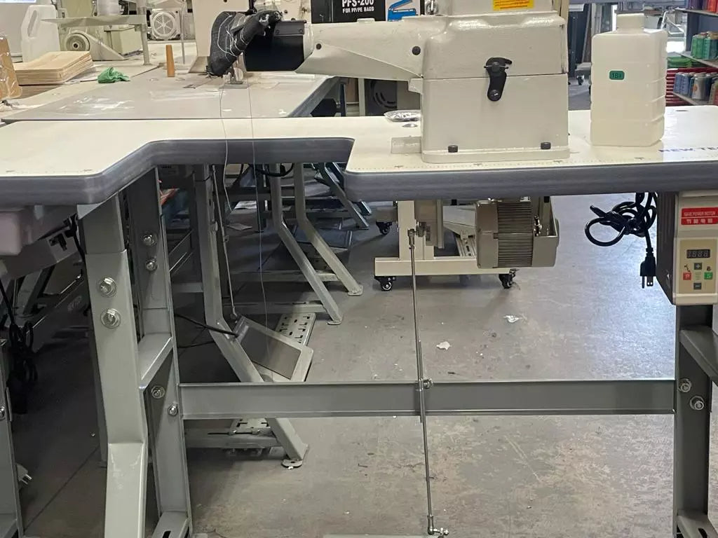 New-Tech GC-8B Cylinder Bed Compound Feed Industrial Sewing Machine