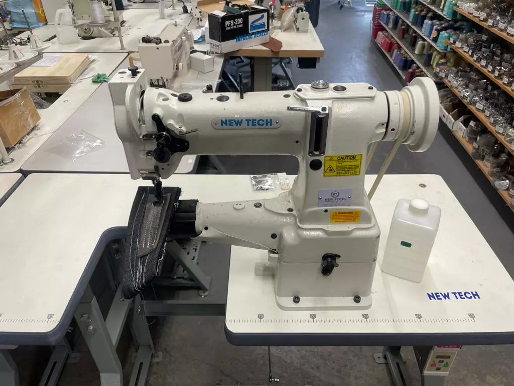 New-Tech GC-8B Cylinder Bed Compound Feed Industrial Sewing Machine