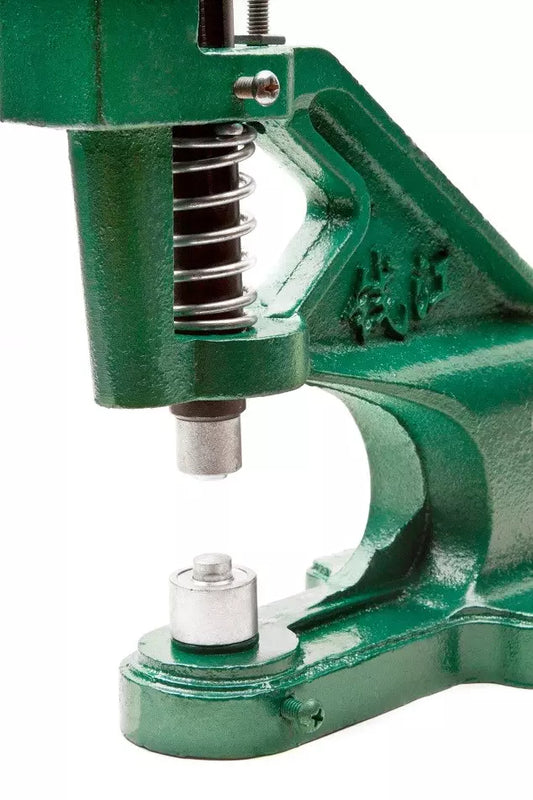 Heavy Duty Press for Grommets, Snaps, Buttons & Rivet Package (3 die sets + 900 grommets)