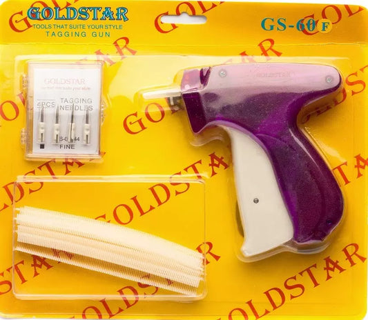 Tagging Gun Kit (fine fabric) Includes 5 Needles & 500 1/4" Barbs