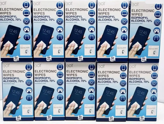 IJOY Electronic Cleaning Wipes - 10 Packs (50 wipes per pack)