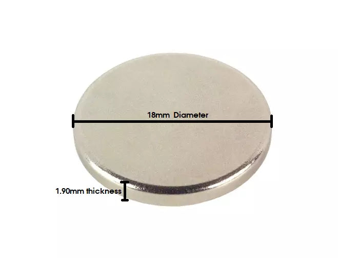 Invisible Round Magnetic Snaps