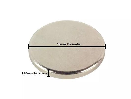 Invisible Round Magnetic Snaps