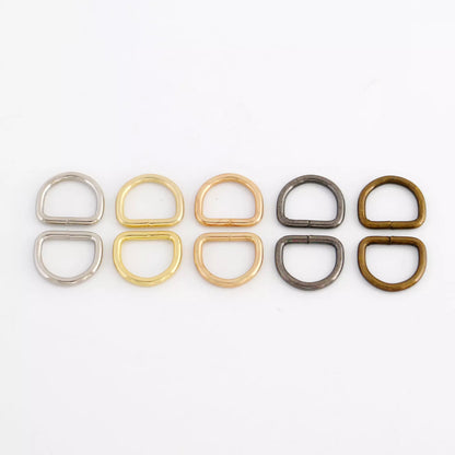 Welded Metal Ring - D-Ring